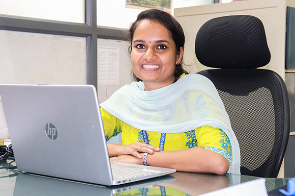 Dr Deepthi B, Junior Scientist